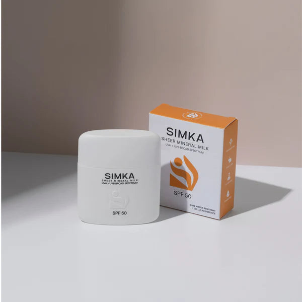 SIMKA - Sheer mineral milk SPF 50